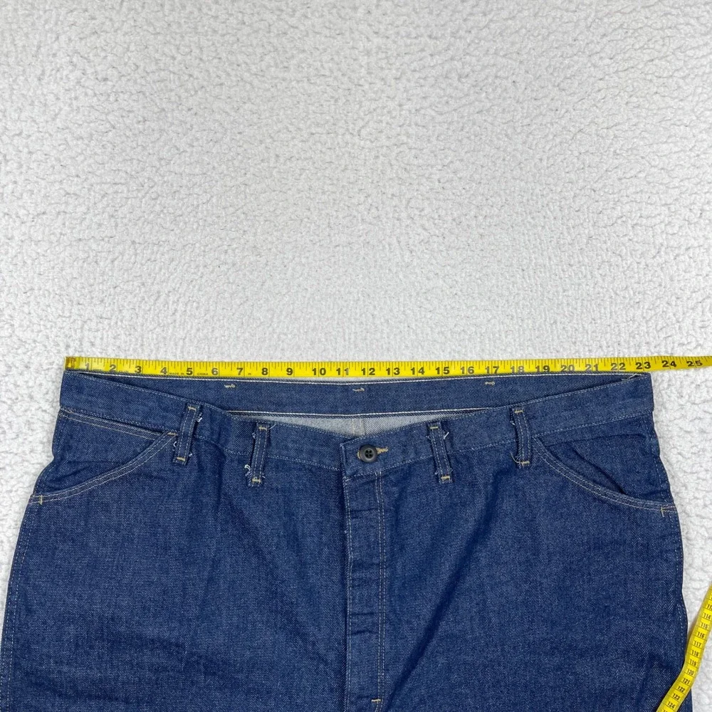 Bulwark FR Jeans Mens 46x33 Blue Flame Resistant Heavy Duty Workwear PEJ2DD5